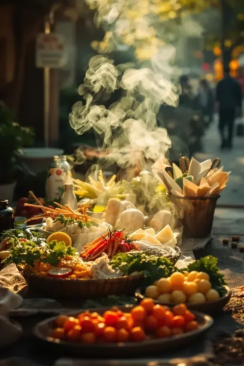 舌尖上的解放路海报